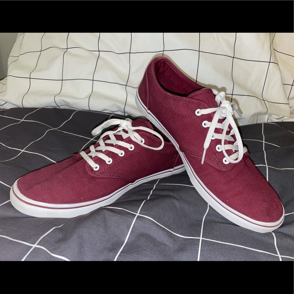 Women’s Burgundy Red Vans